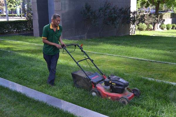 瀚宇博德綠化養護現場
